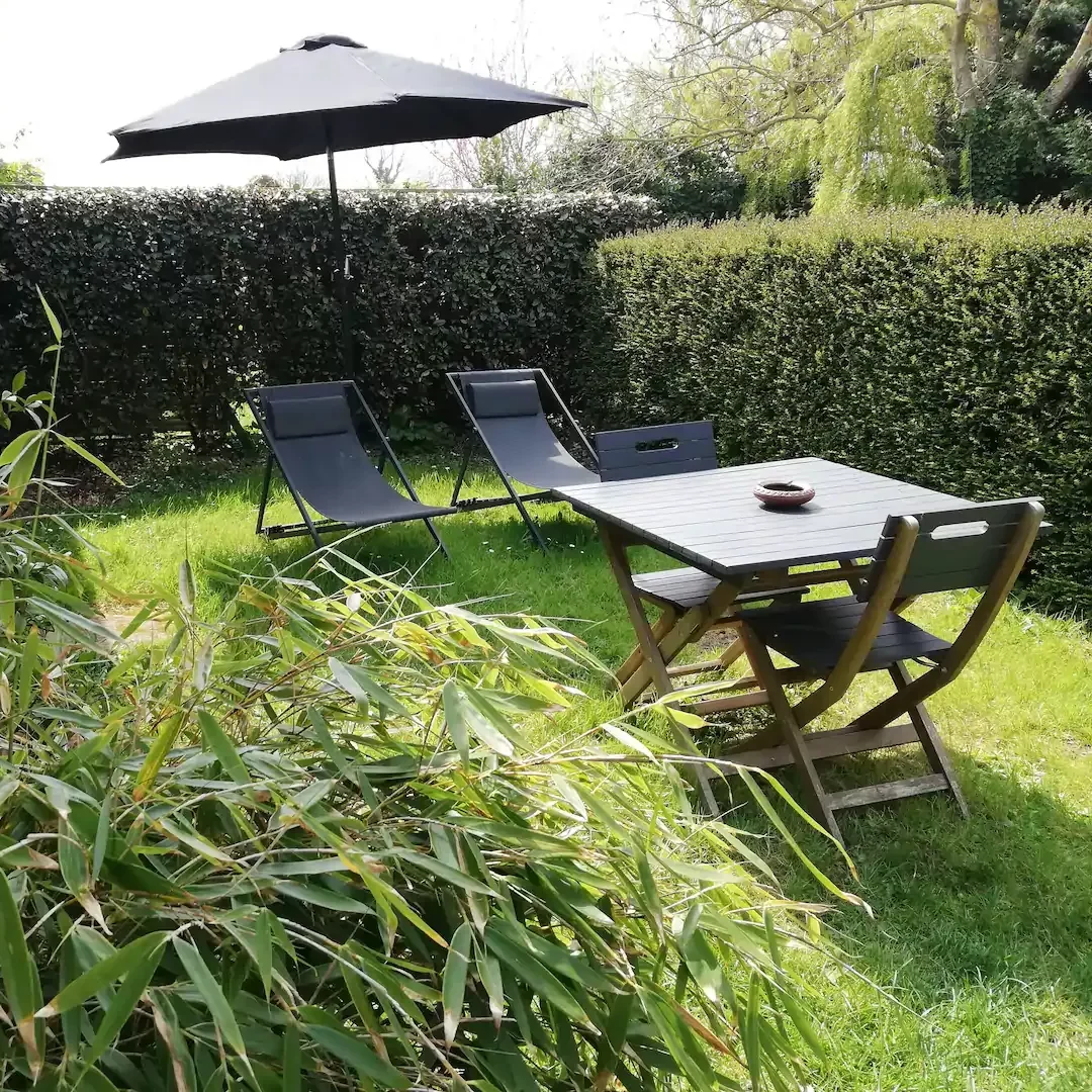 Jardin - Gîte plage omaha beach